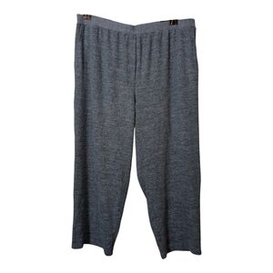 Alfred Dunner 2X Simply Cozy Classic Fit Proportioned Short Blue NWT